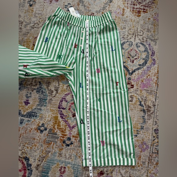 Anthropologie LyreBird Alphabet Boxer Pajama Pants - Picture 8 of 12